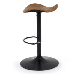 Meubles & Design Chaises Et Tabourets De Bar Lot De 2 Tabourets De Bar Simili Et Métal -Bancs Soldes lot de 2 tabourets de bar simili et metal 3