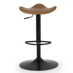 Meubles & Design Chaises Et Tabourets De Bar Lot De 2 Tabourets De Bar Simili Et Métal -Bancs Soldes lot de 2 tabourets de bar simili et metal 4