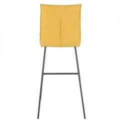 Altobuy Chaises Et Tabourets De Bar Lot De 2 Tabourets Jaunes Assise 76cm -Bancs Soldes lot de 2 tabourets jaunes assise 76cm 5