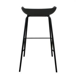 Meubles & Design Chaises Et Tabourets De Bar Lot De 2 Tabourets Tendances Style Contemporain Noir -Bancs Soldes lot de 2 tabourets tendances style contemporain noir 4