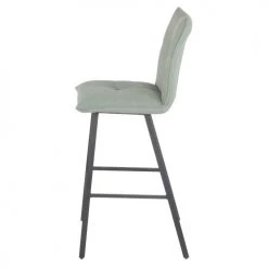 Altobuy Chaises Et Tabourets De Bar Lot De 2 Tabourets Vert D'eau Assise 76cm -Bancs Soldes lot de 2 tabourets vert d eau assise 76cm 2