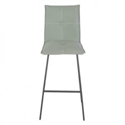 Altobuy Chaises Et Tabourets De Bar Lot De 2 Tabourets Vert D'eau Assise 76cm -Bancs Soldes lot de 2 tabourets vert d eau assise 76cm 5