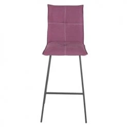 Altobuy Chaises Et Tabourets De Bar Lot De 2 Tabourets Violets Assise 76cm -Bancs Soldes lot de 2 tabourets violets assise 76cm 5