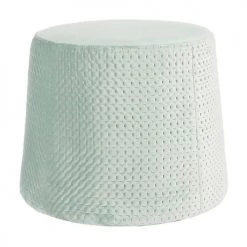 The Home Deco Factory Bancs Poufs Gigognes (Lot De 2) Vert D'eau -Bancs Soldes poufs gigognes lot de 2 vert d eau 1