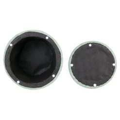 The Home Deco Factory Bancs Poufs Gigognes (Lot De 2) Vert D'eau -Bancs Soldes poufs gigognes lot de 2 vert d eau 4