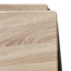 Five Simply Smart Chaises Et Tabourets De Bar Set De 2 Tabourets De Bar Bois Et Métal Noir Avec Dossier Pliable -Bancs Soldes set de 2 tabourets de bar bois et metal noir avec dossier pliable 4