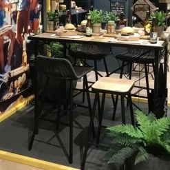 Kaemingk Chaises Et Tabourets De Bar Tabouret Bar Industriel -Bancs Soldes tabouret bar industriel 2