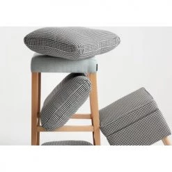 Custom Form Chaises Et Tabourets De Bar Tabouret Bar Tissu Rembourrée Beige Pieds Bois Massif Clair -Bancs Soldes tabouret bar tissu rembourree beige pieds bois massif clair 5