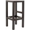 ReCollection Chaises Et Tabourets De Bar Tabouret Bois Noir 35x35x70cm
