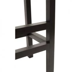 ReCollection Chaises Et Tabourets De Bar Tabouret Bois Noir 35x35x70cm -Bancs Soldes tabouret bois noir 35x35x70cm 3