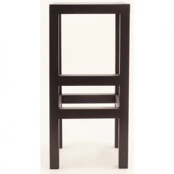 ReCollection Chaises Et Tabourets De Bar Tabouret Bois Noir 35x35x70cm -Bancs Soldes tabouret bois noir 35x35x70cm 5
