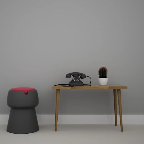 Jokjor Chaises Et Tabourets De Bar Tabouret Champ Liège Polyéthylène Noir 6 Jokjor Chaises Et Tabourets De Bar Tabouret Champ Liège Polyéthylène Noir – Image 4