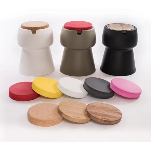 Jokjor Chaises Et Tabourets De Bar Tabouret Champ Liège Polyéthylène Noir 8 Jokjor Chaises Et Tabourets De Bar Tabouret Champ Liège Polyéthylène Noir – Image 6