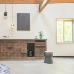 Jokjor Chaises Et Tabourets De Bar Tabouret Champ Liège Polyéthylène Taupe -Bancs Soldes tabouret champ liege polyethylene taupe 5