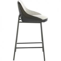 ReCollection Chaises Et Tabourets De Bar Tabouret Cuir Beige 51x50x90cm -Bancs Soldes tabouret cuir beige 51x50x90cm 3