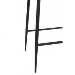 LANADECO Chaises Et Tabourets De Bar Tabouret Cuir/métal Brun H100cm -Bancs Soldes tabouret cuir metal brun h100cm 4