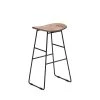 Drawer Chaises Et Tabourets De Bar Tabouret De Bar 72cm En Métal Et Teck Recyclé -Bancs Soldes tabouret de bar 72cm en metal et teck recycle