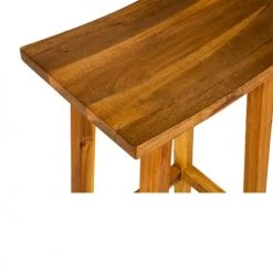 Drawer Chaises Et Tabourets De Bar Tabouret De Bar 77cm En Acacia Naturel -Bancs Soldes tabouret de bar 77cm en acacia naturel 5