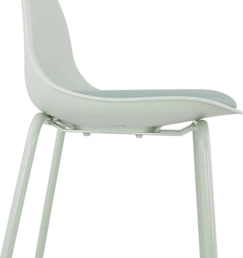 Kokoon Design Chaises Et Tabourets De Bar Tabouret De Bar Assise Rembourrée Imitation Cuir Vert 7 Kokoon Design Chaises Et Tabourets De Bar Tabouret De Bar Assise Rembourrée Imitation Cuir Vert – Image 5