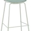 Kokoon Design Chaises Et Tabourets De Bar Tabouret De Bar Assise Rembourrée Imitation Cuir Vert -Bancs Soldes tabouret de bar assise rembourree imitation cuir vert