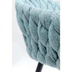 Kare Design Chaises Et Tabourets De Bar Tabouret De Bar Bicolore Bleu-vert Et Acier -Bancs Soldes tabouret de bar bicolore bleu vert et acier 3