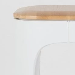 Drawer Chaises Et Tabourets De Bar Tabouret De Bar Bois 73cm Blanc -Bancs Soldes tabouret de bar bois 73cm blanc 3