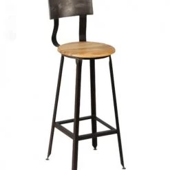 Mathi Design Chaises Et Tabourets De Bar Tabouret De Bar Bois Et Acier
