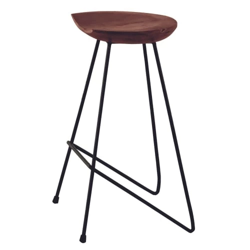 Grenier Alpin Chaises Et Tabourets De Bar Tabouret De Bar Bois Et Métal 4 Grenier Alpin Chaises Et Tabourets De Bar Tabouret De Bar Bois Et Métal – Image 2