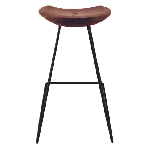 Grenier Alpin Chaises Et Tabourets De Bar Tabouret De Bar Bois Et Métal 5 Grenier Alpin Chaises Et Tabourets De Bar Tabouret De Bar Bois Et Métal – Image 3