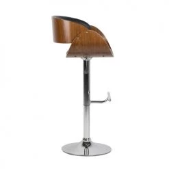 Beliani Chaises Et Tabourets De Bar Tabouret De Bar Bois Naturel -Bancs Soldes tabouret de bar bois naturel 3