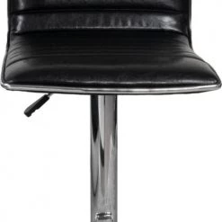 ReCollection Chaises Et Tabourets De Bar Tabouret De Bar Chromé Assise Rembourrée Noir (lot De 2) -Bancs Soldes tabouret de bar chrome assise rembourree noir lot de 2 10