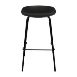 Meubles & Design Chaises Et Tabourets De Bar Tabouret De Bar Contemporain Noir -Bancs Soldes tabouret de bar contemporain noir 1