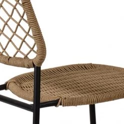 Mathi Design Chaises Et Tabourets De Bar Tabouret De Bar Corde Beige -Bancs Soldes tabouret de bar corde beige 3