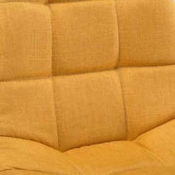 Moloo Chaises Et Tabourets De Bar Tabouret De Bar Design Tissu Curry Pied Métal Noir (x2) -Bancs Soldes tabouret de bar design tissu curry pied metal noir x2 3