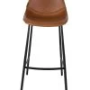Dutchbone Chaises Et Tabourets De Bar Tabouret De Bar En Cuir Marron -Bancs Soldes tabouret de bar en cuir marron