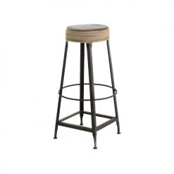 Zago Chaises Et Tabourets De Bar Tabouret De Bar En Cuir Vintage Ii Cuir Marron -Bancs Soldes tabouret de bar en cuir vintage ii cuir marron 4