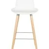Zuiver Chaises Et Tabourets De Bar Tabouret De Bar En Polypropylène Blanc