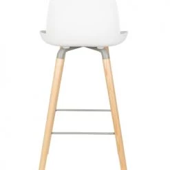 Zuiver Chaises Et Tabourets De Bar Tabouret De Bar En Polypropylène Blanc -Bancs Soldes tabouret de bar en polypropylene blanc 5