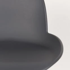 Zuiver Chaises Et Tabourets De Bar Tabouret De Bar En Polypropylène Gris -Bancs Soldes tabouret de bar en polypropylene gris 2