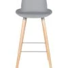 Zuiver Chaises Et Tabourets De Bar Tabouret De Bar En Polypropylène Gris Clair -Bancs Soldes tabouret de bar en polypropylene gris clair