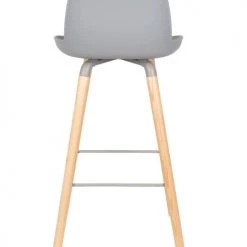 Zuiver Chaises Et Tabourets De Bar Tabouret De Bar En Polypropylène Gris Clair -Bancs Soldes tabouret de bar en polypropylene gris clair 5