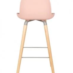 Zuiver Chaises Et Tabourets De Bar Tabouret De Bar En Polypropylène Rose -Bancs Soldes tabouret de bar en polypropylene rose 5