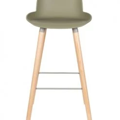 Zuiver Chaises Et Tabourets De Bar Tabouret De Bar En Polypropylène Vert
