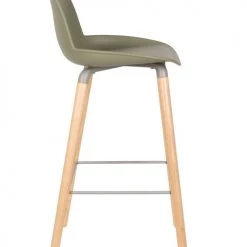 Zuiver Chaises Et Tabourets De Bar Tabouret De Bar En Polypropylène Vert -Bancs Soldes tabouret de bar en polypropylene vert 3