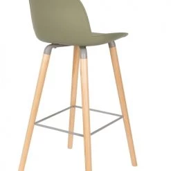 Zuiver Chaises Et Tabourets De Bar Tabouret De Bar En Polypropylène Vert -Bancs Soldes tabouret de bar en polypropylene vert 4