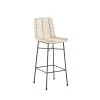 Bois Dessus Bois Dessous Chaises Et Tabourets De Bar Tabouret De Bar En Rotin Et Métal -Bancs Soldes tabouret de bar en rotin et metal