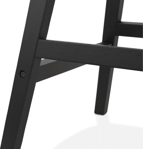 Kokoon Design Chaises Et Tabourets De Bar Tabouret De Bar En Velour Bleu Et Bois Noir H103cm 7 Kokoon Design Chaises Et Tabourets De Bar Tabouret De Bar En Velour Bleu Et Bois Noir H103cm – Image 5