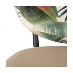 Ixia Chaises Et Tabourets De Bar Tabouret De Bar En Velours Et Métal Noir H108cm -Bancs Soldes tabouret de bar en velours et metal noir h108cm 3