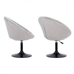 Happy Garden Chaises Et Tabourets De Bar Tabouret De Bar En Velours Gris -Bancs Soldes tabouret de bar en velours gris 14