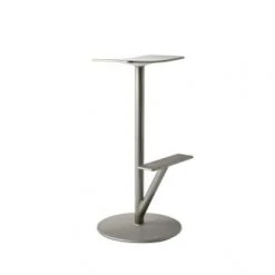 Magis Chaises Et Tabourets De Bar Tabouret De Bar Gris Métallique H66cm